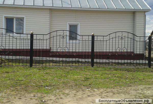 Кованые заборы