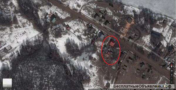 Дом с участком в деревне Нелегино, рядом с озером