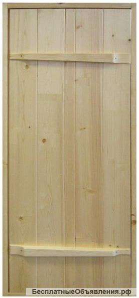 Дверь для бани (ласточкин хвост)