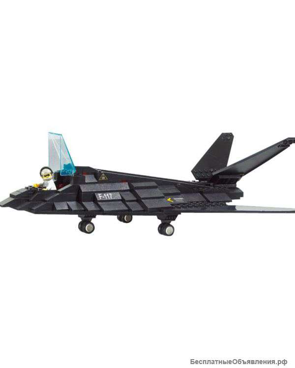 Конструктор для мальчиков Бомбардировщик F-117 M38-B0108