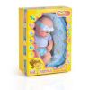 Кукла DollyToy Пупс "Моё счастье" (23 см, кроватка, эффект живых глаз)