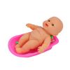Кукла DollyToy пупс "Маленький карапуз" (22 см, ванночка)