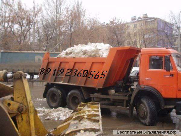 Уборка снега и вывоз