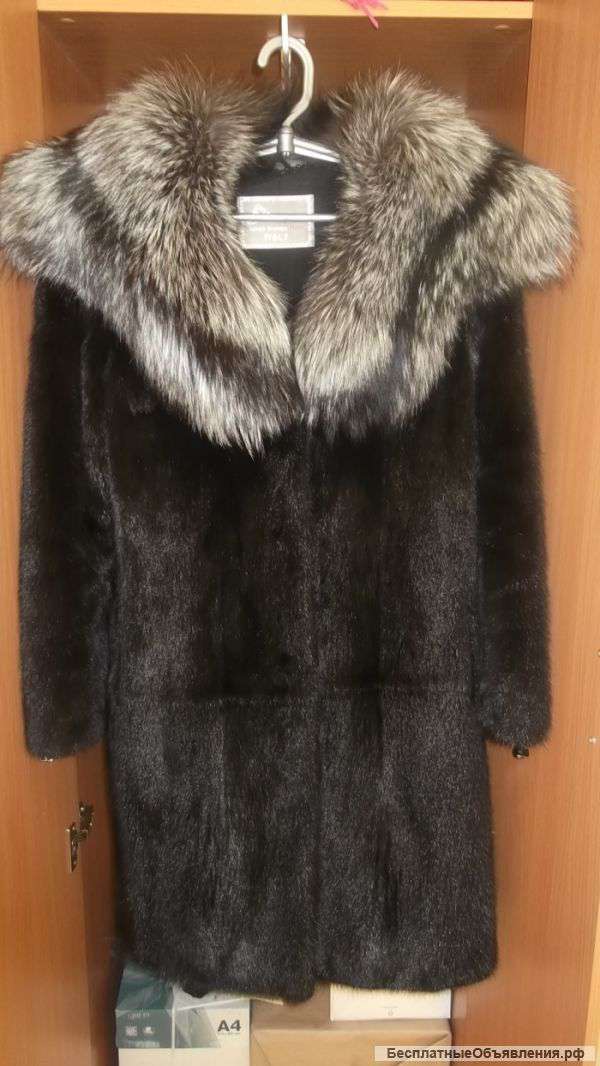 Норковая шубу