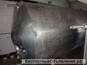 Емкость нержавеющая, объем -10 куб.м.