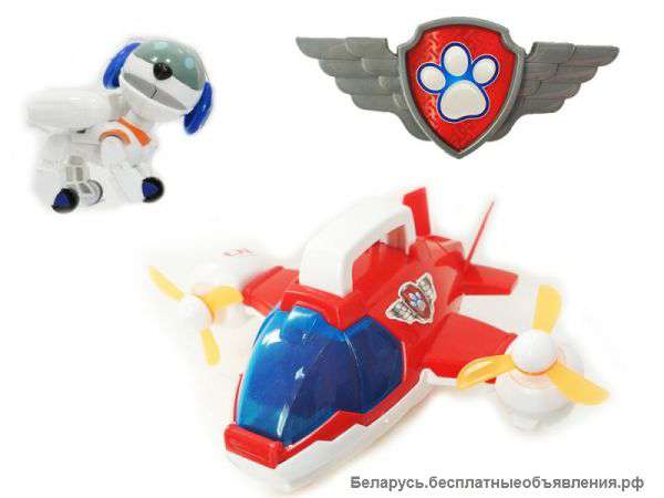Самолет спасателей и фигурка Робопса (Щенячий патруль)