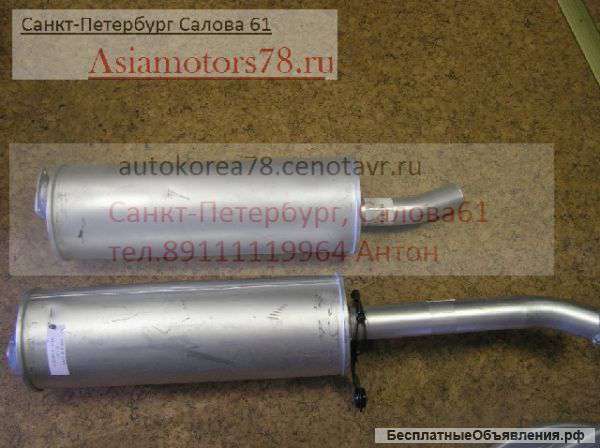 Глушитель Hyundai HD 72 78 65 County