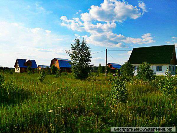 Участок 8,8 соток в коттеджном поселке