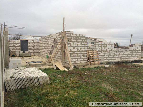 Участок с недостроем