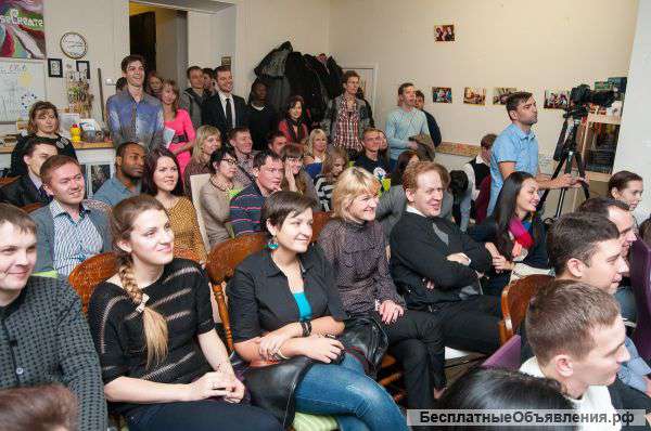 Клуб английского с носителем языка в Москве