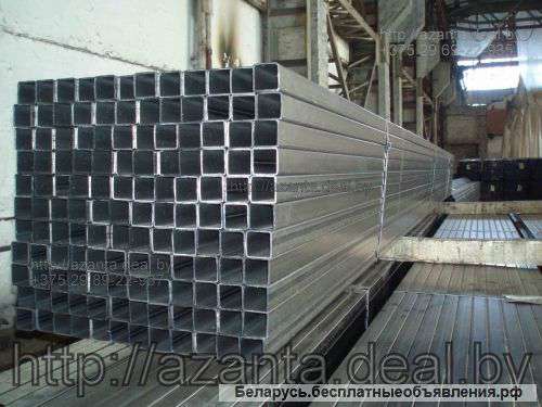 Труба профильная 50х50х2. Крытый склад.