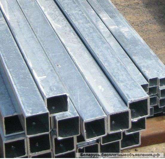 Труба профильная 80х80х3 для столбов на ворота