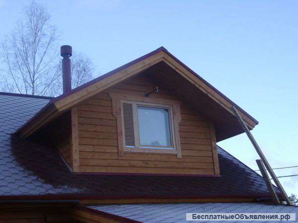 Монтаж мансардных окон в кровлю