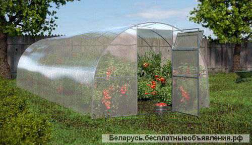 Теплица. Поликарбонат в комплекте. Профиль 20х20. Шаг 67см