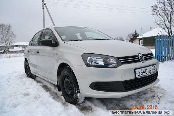 Фоольцваген поло 30.10.2014 года выпуска
