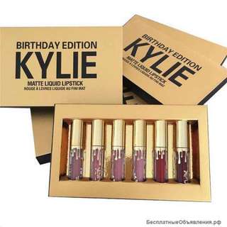 Набор матовой жидкой помады KYLIE BIRTHDAY EDITION оптом от 100 шт