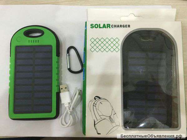 Зарядное устройство на солнечной батарее Solar Charger оптом от 100 шт