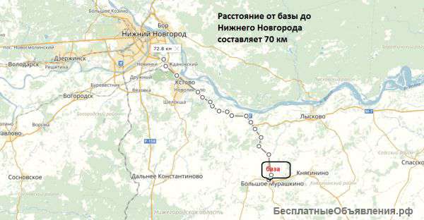 Сдается в аренду база