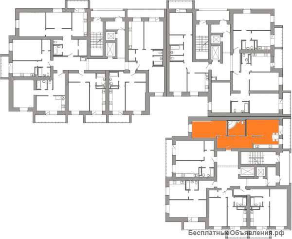 2-х комнатная квартира в доме "Дебют"