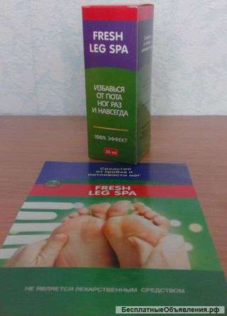 Спрей от грибка и потливости ног Fresh Leg Spa (Флеш Лег Спа) оптом от 10 шт