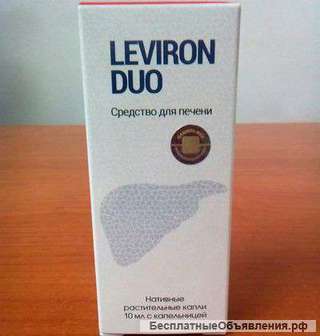 Средство для восстановления и очищения печени Leviron Duo (Левирон Дуо) оптом от 10 шт