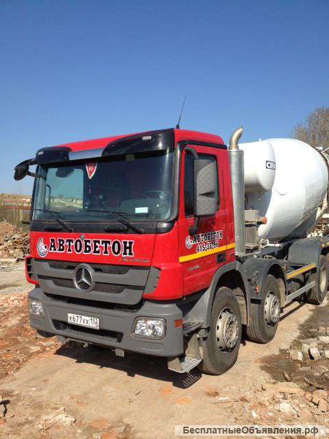 Продажа, доставка бетона.