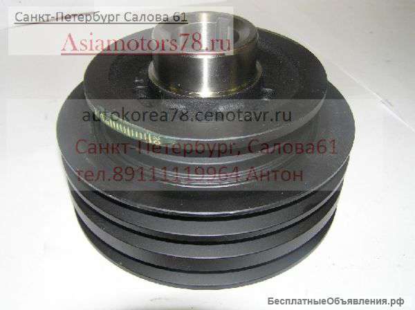 Шкив коленвала hyundai HD 72 78 65 D4AL DD