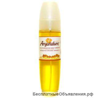 Arganature® косметическое аргановое масло из Марокко (отжим сырых семян) 100мл