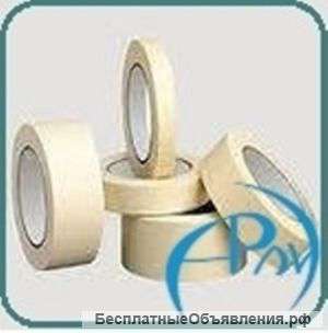 Клейкая лента малярная (крепп)