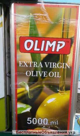 Масло оливковое Olimp Extra Virgin 5л, Ж/Б Греция