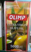 Масло оливковое Olimp Extra Virgin 5л, Ж/Б Греция