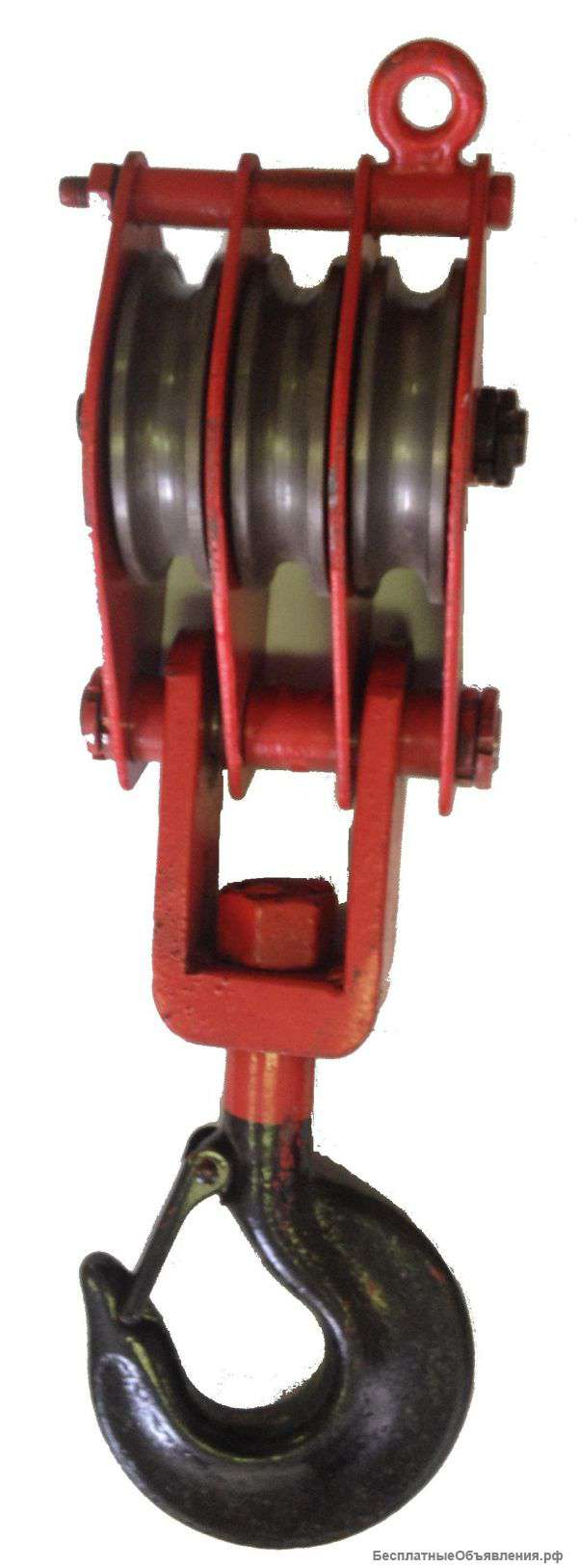 Полиспаст-блок 5 тн 3 ролика