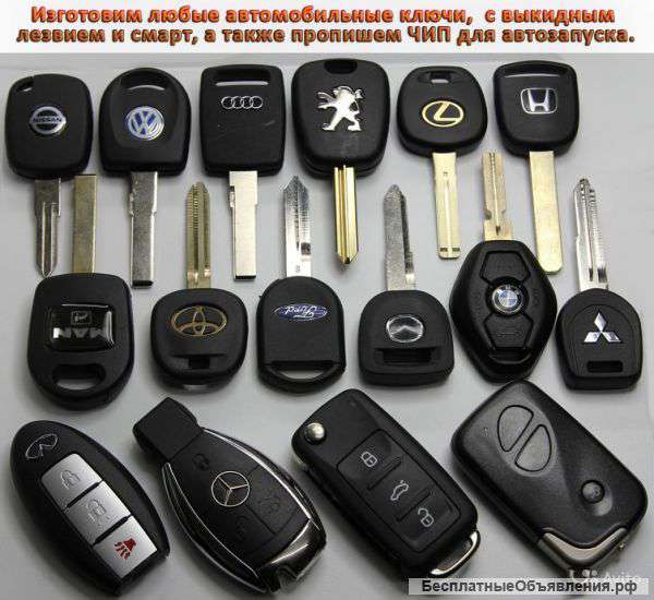 Изготовление и ремонт ключей