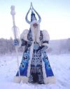 Дед мороз в окно