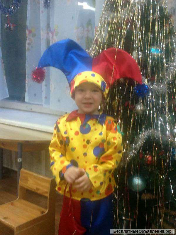 Новогодний костюм Петрушки