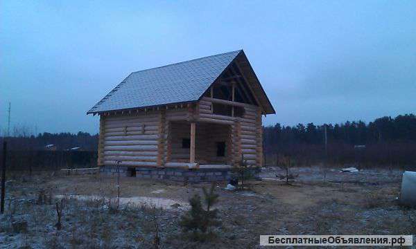 Деревянный дом с земельным участком