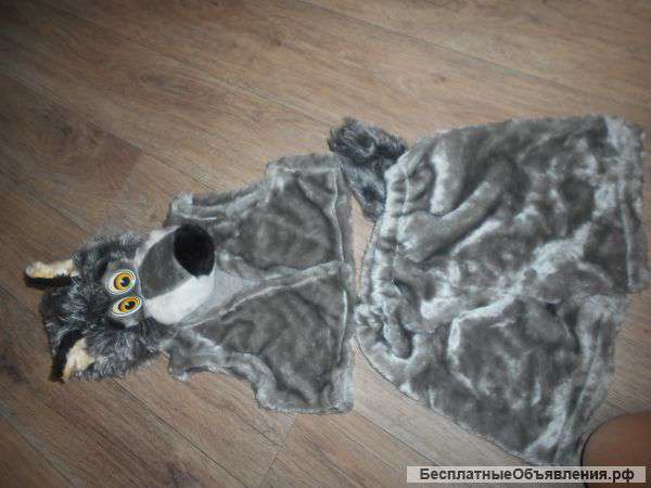 Новогодний костюм волка