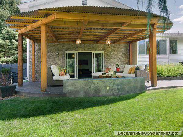 Возведение, ремонт, переделка террас