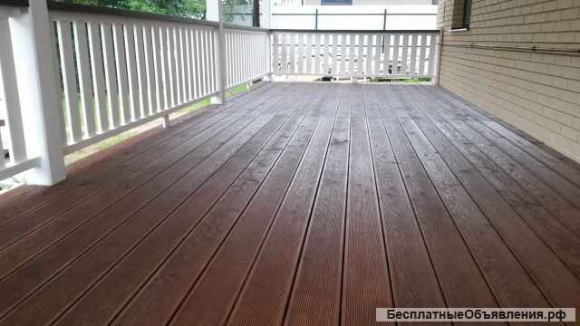 Возведение, ремонт, переделка террас