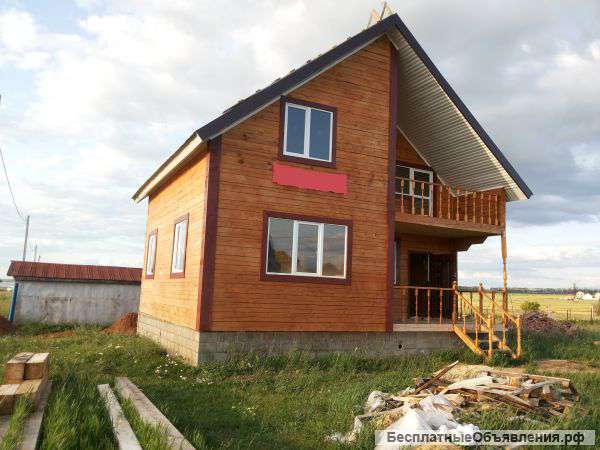 Дом рядом с водоемом в самом живописном месте уфимского района