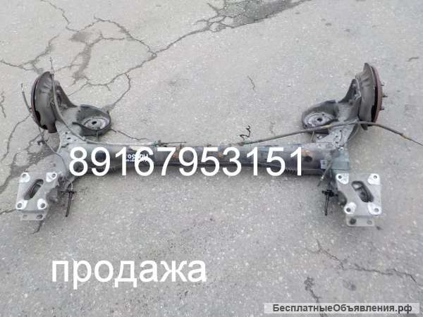 Citroen C4 Picasso Ситроен С4 Пикассо задняя балка