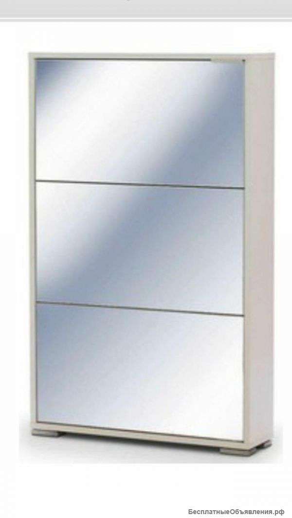 Обувница с зеркалами