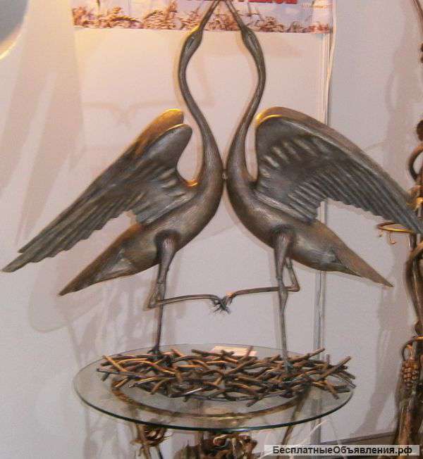 Скульптура"Танец журавлей"