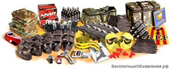 Комплект снаряжения для пейнтбольного клуба