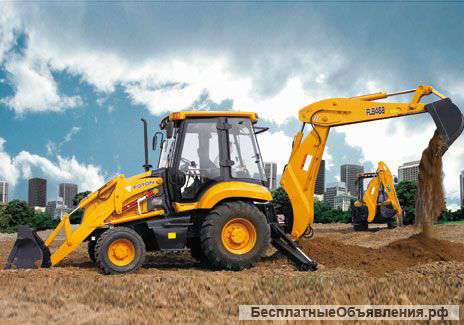 Экскаватор погрузчик foton FLB468
