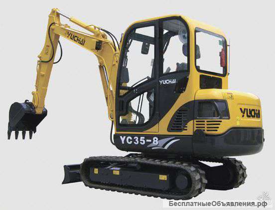 Миниэкскаватор yuchai YC 35-8