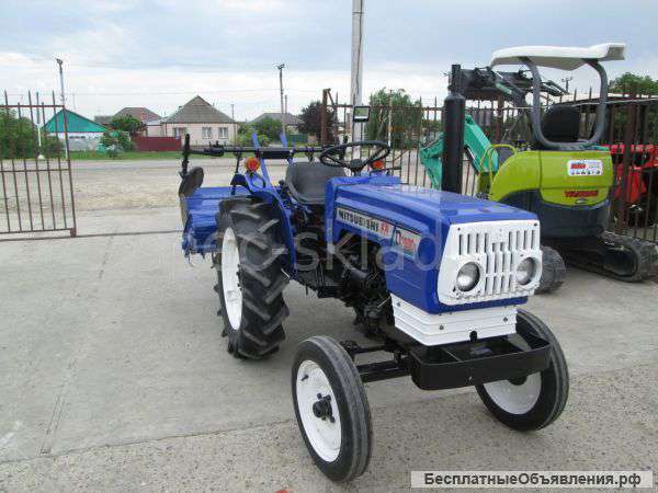 Японский мини трактор MITSUBISHI D2000