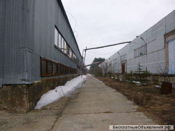 Продажа производственных помещений в г.Кимры. От 800 до 10000 кв.м.