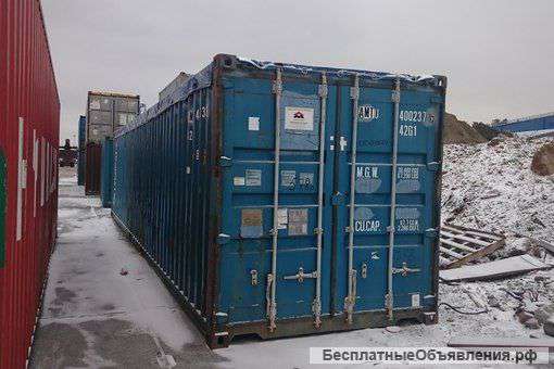 Стройматериалы хранение контейнер б/у 40 футов