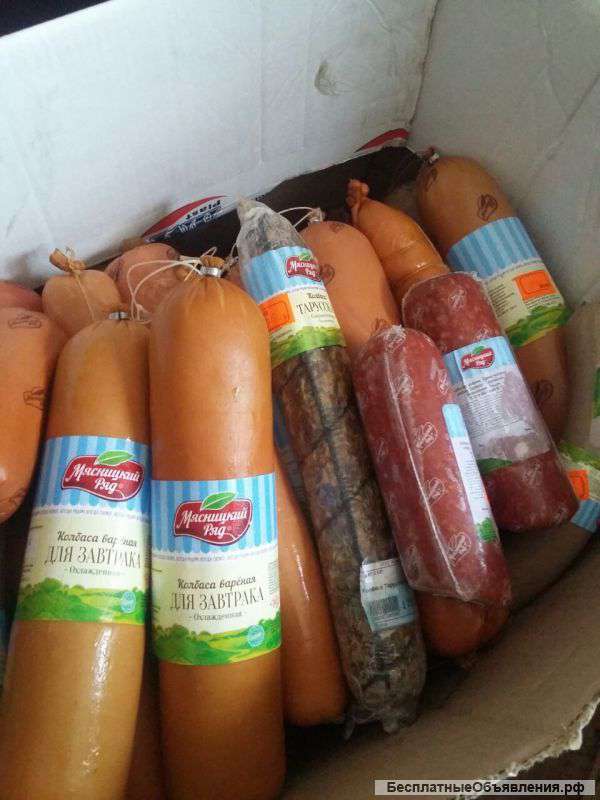 Колбасные изделия оптом (Некондиция)